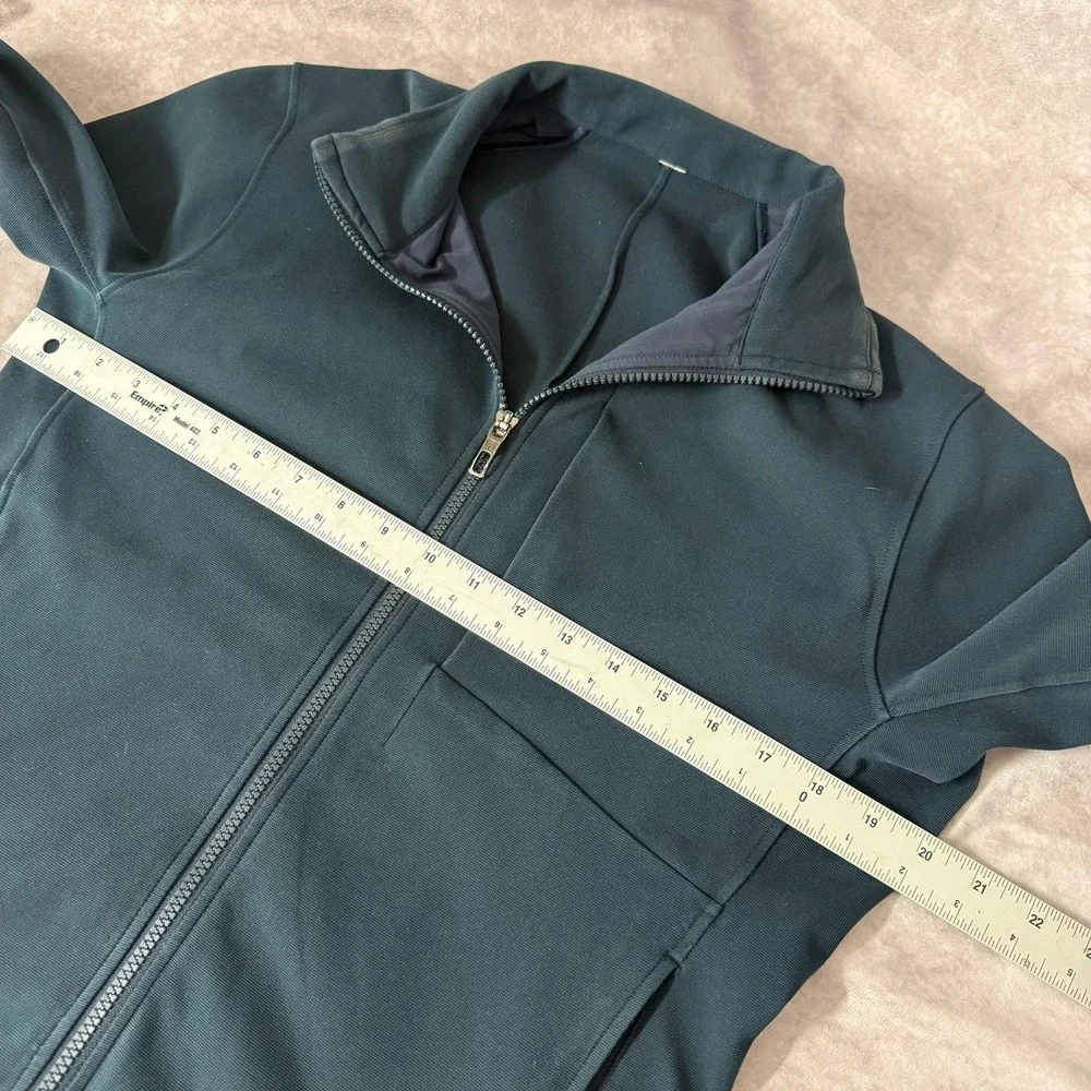 Lululemon Jacket Mens Small‎ Green Full Zip Softshell Track Running Athletic